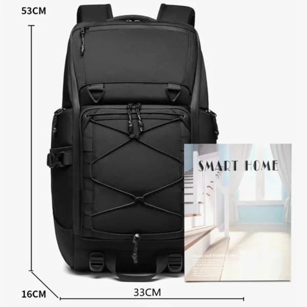 OZUKO 30L Waterproof Travel Laptop Backpack with 15.6-Inch Laptop Compartment