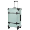 S15aadf474c644a45b464fc3921cea21b1.webp 20-Inch Vintage PU Leather Carry-On Suitcase with TSA Lock & Silent Spinner Wheels