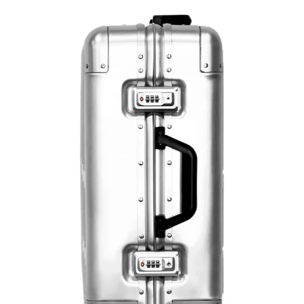S197f528aaee648f99d4ddcd8bb3a1f142.webp 21-Inch Aluminum Carry-On Suitcase with TSA Lock & Large Capacity