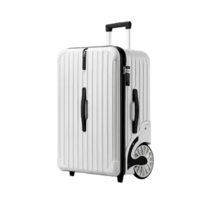 20-Inch Hard Shell Carry-On Suitcase with Side-Opening Design & Combination Lock