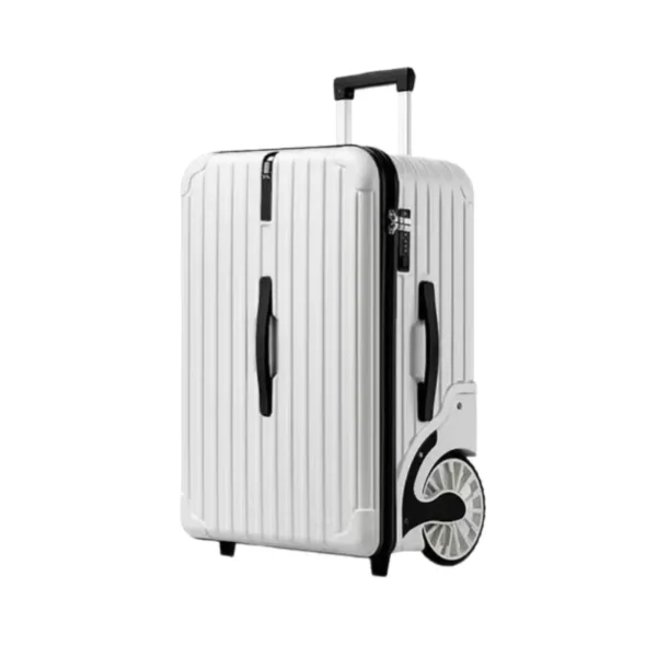 S3dddc6fba66447cf9a4a9a320b7c9ae3w.webp 20-Inch Hard Shell Carry-On Suitcase with Side-Opening Design & Combination Lock