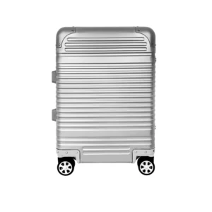S506bdf4639e246b590564026dbcacb52y.webp 21-Inch Aluminum Business Carry-On Suitcase with TSA Lock & Silent Spinner Wheels