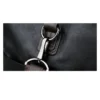 Genuine Split Leather Travel Duffel Bag with Large Capacity