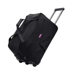 Large Capacity Waterproof Oxford Fabric Rolling Suitcase with Spinner Wheels