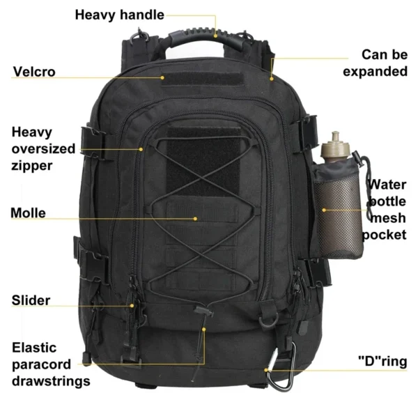 Saf2211af94144e6e8d474444add3fc0bS.webp 60L Extra Large Tactical Waterproof Hiking Backpack with Laptop Compartment