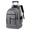Portable Rolling Travel Backpack with Laptop & Tablet Compartment