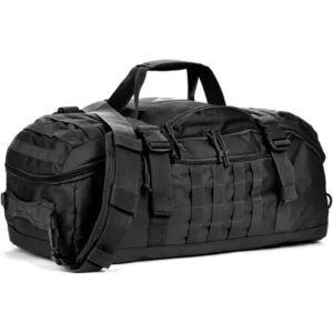 30L Waterproof Tactical Travel Duffel Bag with Adjustable Shoulder Strap