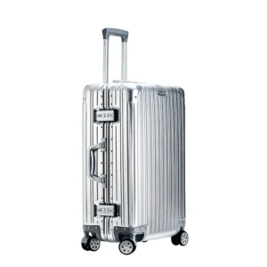 20-Inch Aluminum Hard Shell Carry-On Suitcase with TSA Lock