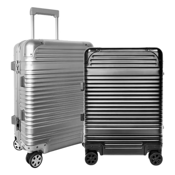 Sd66bf850541242418e3c68d4e5cd9a49T.webp 21-Inch Aluminum Business Carry-On Suitcase with TSA Lock & Silent Spinner Wheels