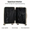 BANGE Multi-Compartment Travel Backpack with Shoe Compartment