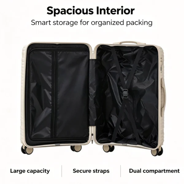 BANGE Multi-Compartment Travel Backpack with Shoe Compartment